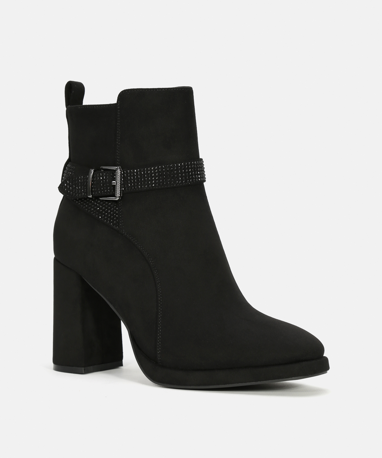 Botín tacón hebilla image number null